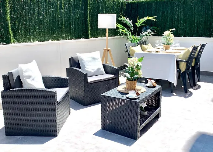 Holidays - Apto D Centrico Terraza Con Garaje Gratis Apartment